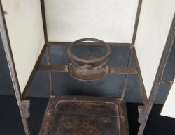 Edo iron lamp 1700