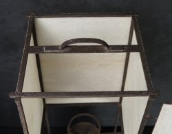 Edo iron lamp 1700