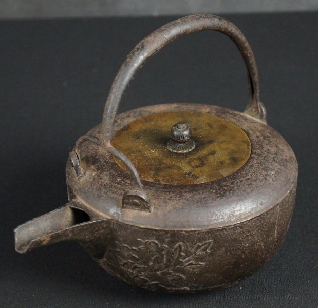 Edo kettle Tetsubin 1850