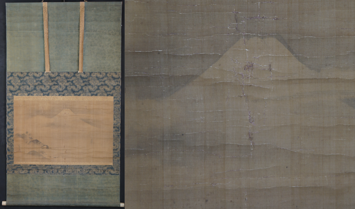 Fuji-san antique Zen art 1700