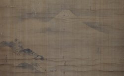Fuji-san antique Zen art 1700