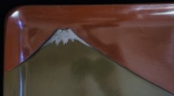 Fuji-Yama Obon tray 1900
