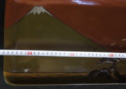 Fuji-Yama Obon tray 1900