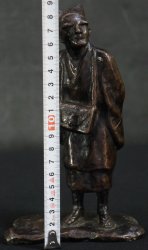 Fine bronze Kosetsu 1920