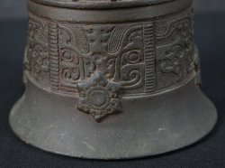 Fine bronze Buddhist bell 1890