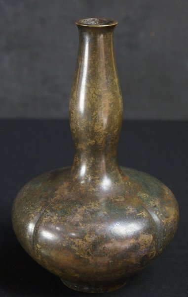 Bronze vase lost wax craft 1900