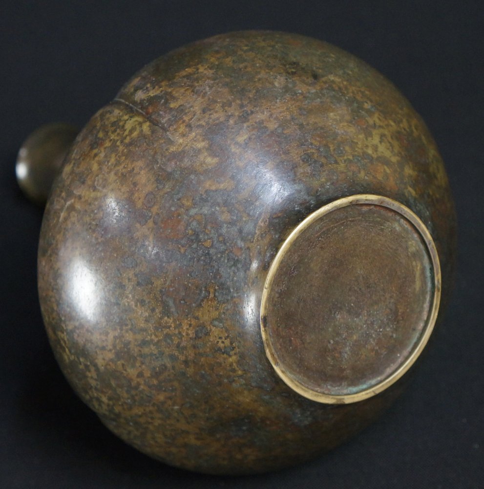 Bronze vase lost wax craft 1900