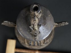 Fine Buddhist bronze Tegno bell 1800