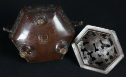 Fine Koro censer 1900 Shishi