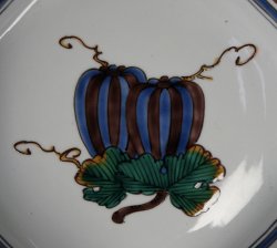 Fine Kutani plate 1980