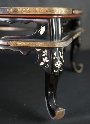 Fine lacquer stand Nurimono 1900