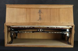 Fine lacquer stand Nurimono 1900