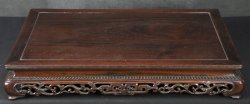 Fine Shitan hard wood stand 1900