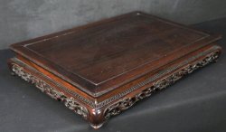 Fine Shitan hard wood stand 1900