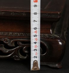 Fine Shitan hard wood stand 1900