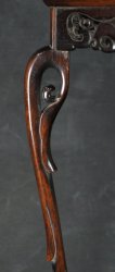 Fine stand hard wood 1880