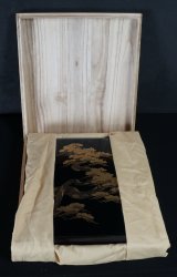 Fine Wajima Suzuri box 1900