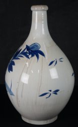 Floral Tokkuri Sake 1880