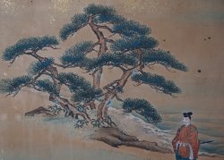 Fuji art landscape painting 1800