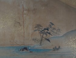 Fuji art landscape painting 1800