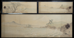 Fuji Fusuma panel 1880