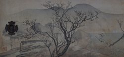 Fuji Fusuma panel 1880