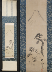 Fuji miniature 1900 painting