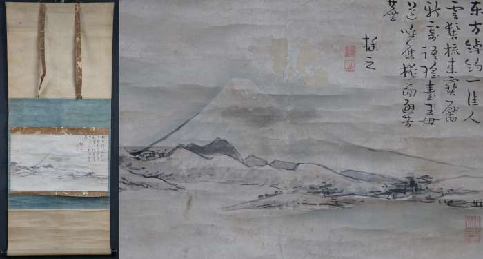 Fuji-san scroll 1900