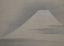 Fuji spring landscape 1900