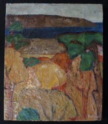 Fujii Jiro landscape 1940