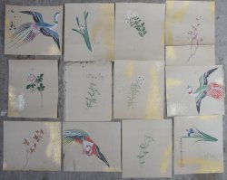 Fujiwara watercolour 1800