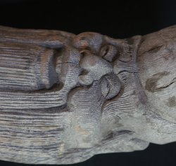 Fukurokuju bamboo carving 1900