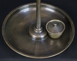 Full bronze antique Shokudai 1800