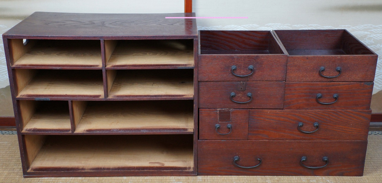 Antique Tansu Japanese lacquered furniture 1830 Edo period Japan eBay