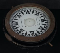 Ship compass 1950s