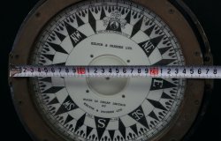 Ship compass 1950s