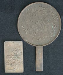 Geisha mirror 1880s