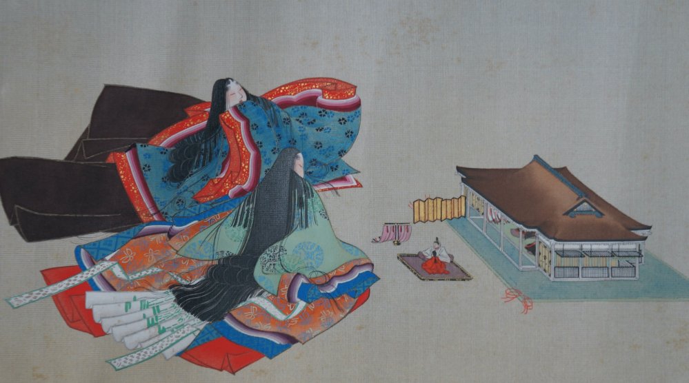 Genji-monogatari painting 1900s