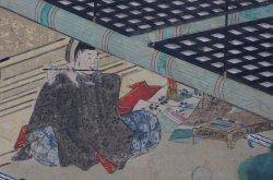 Genjimono-gatari panel 1800