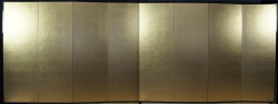 Gold Byobu panel 1900