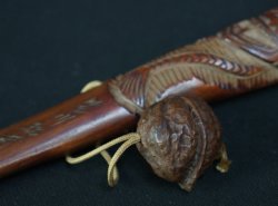 Hannya Kiseru Netsuke 1950