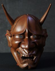 Hannya mask demon 1950