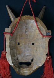 Hannya wood mask 1950s