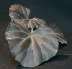 Hasu lotus sculpture 1880s
