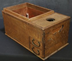 Hibachi box Keyaki 1900 tea