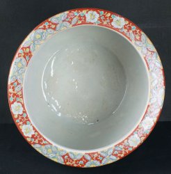 Hibachi brazier imari 1900