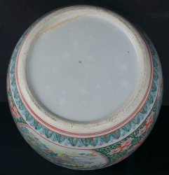 Hibachi brazier imari 1900