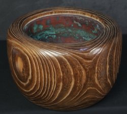 Hibachi vase craft 1900