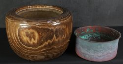 Hibachi vase craft 1900