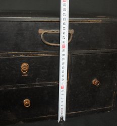 Hikidashi 1880 Meiji wood